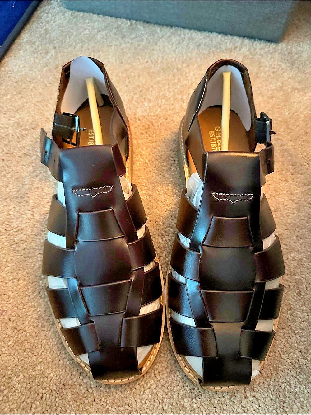 G.H. Bass & Co. Men's Reed Fisherman Mini Lug Sandal. Reed Fisherman Mini Lug si